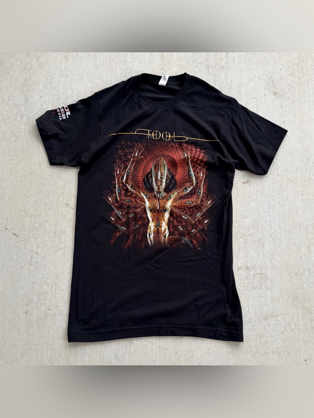 Tool Band T Shirt Fear Inoculum 2022 Size Small Concert Tour Promo Merch